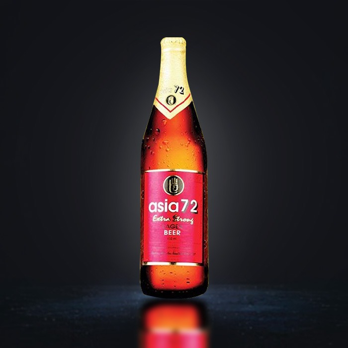 Asia 72 beer bottle