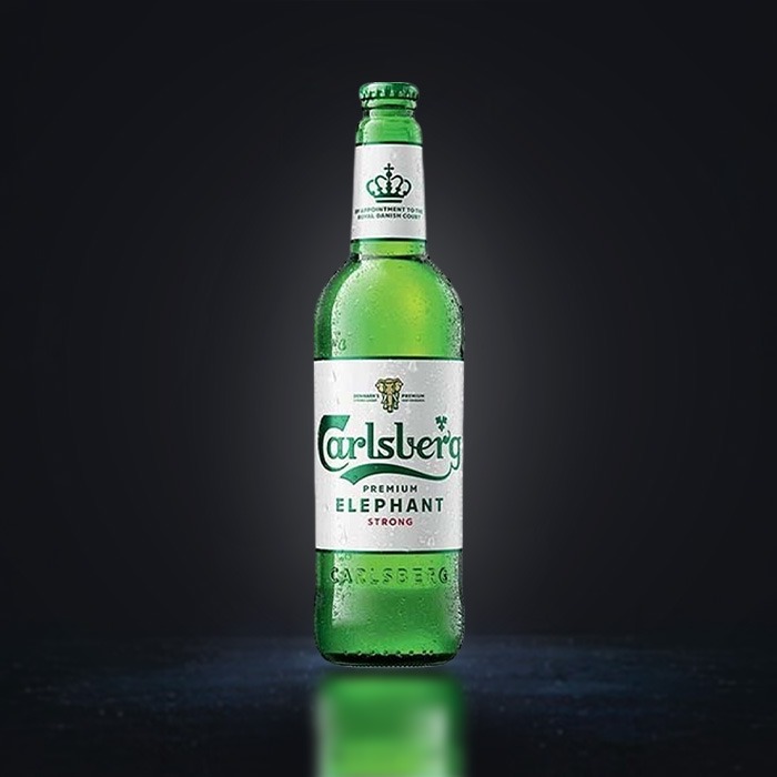 Carlsberg Elephant beer bottle