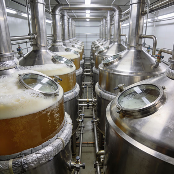 Fermentation tanks